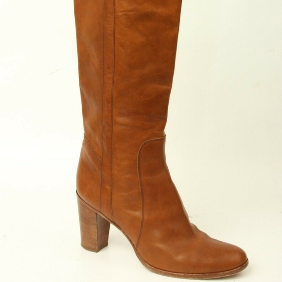Sigerson Morrison Knee High Boots 8B Italy Casual